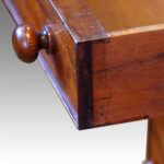 Large Victorian mahogany pedestal desk Now Sold - Image 10