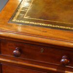 Large Victorian mahogany pedestal desk Now Sold - Image 3