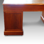 Large Victorian mahogany pedestal desk Now Sold - Image 7