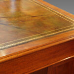 Large Victorian mahogany pedestal desk Now Sold - Image 9