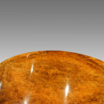 Victorian large burr walnut oval dining table Now Sold - Image 8