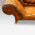 Victorian leather chaise lounge - Image 3