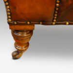 Victorian leather chaise lounge - Image 2