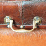 Victorian leather ottoman - Image 3