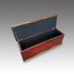 Victorian leather ottoman - Image 2