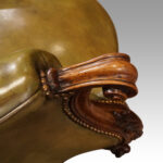 Victorian leather reading chair - Image 5