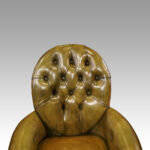 Victorian leather reading chair - Image 4