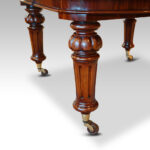 Victorian mahogany 10+ seat dining table - Image 12