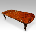 Victorian mahogany 10+ seat dining table - Image 11