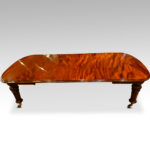 Victorian mahogany 10+ seat dining table - Image 8