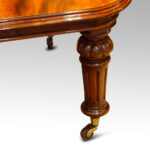 Victorian mahogany 10+ seat dining table - Image 7