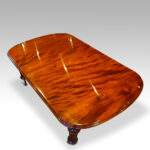 Victorian mahogany 10+ seat dining table - Image 6