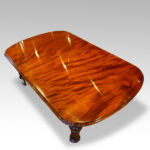Victorian mahogany 10+ seat dining table - Image 5