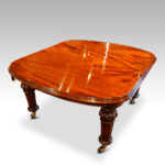 Victorian mahogany 10+ seat dining table - Image 2