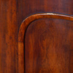 Victorian mahogany 2 door cupboard - Image 4