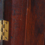 Victorian mahogany 2 door cupboard - Image 7