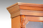 Victorian mahogany breakfront library bookcase - Image 3