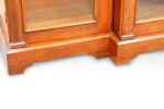 Victorian mahogany breakfront library bookcase - Image 5