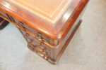 Victorian Mahogany Twin Pedestal Desk NOW SOLD Another like this due in soon - Image 3