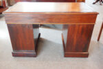 Victorian Mahogany Twin Pedestal Desk NOW SOLD Another like this due in soon - Image 6