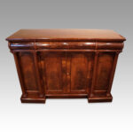 Victorian mahogany 4 door sideboard