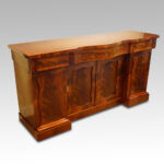 Victorian mahogany 4 door sideboard