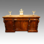 Victorian mahogany 4 door sideboard - Image 9