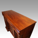 Victorian mahogany 4 door sideboard - Image 2