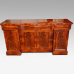 Victorian mahogany 4 door sideboard - Image 2