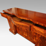 Victorian mahogany 4 door sideboard - Image 9