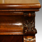 Victorian mahogany 4 door sideboard - Image 7