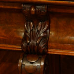 Victorian mahogany 4 door sideboard - Image 6