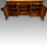 Victorian mahogany 4 door sideboard - Image 3