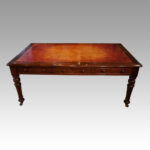Victorian mahogany partners writing table