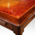 Victorian mahogany partners writing table - Image 5