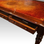 Victorian mahogany partners writing table - Image 4