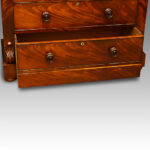 Victorian mahogany 'Scottish' chest of drawers - Image 8