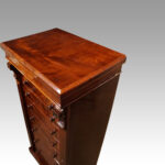 Victorian mahogany Wellington chest - Image 10