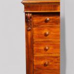 Victorian mahogany Wellington chest - Image 2