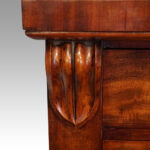 Victorian mahogany Wellington chest - Image 7