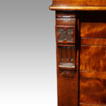 Victorian mahogany Wellington chest - Image 9