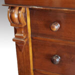 Victorian mahogany Wellington chest - Image 3