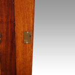 Victorian mahogany Wellington chest - Image 4