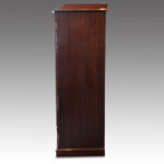 Victorian mahogany Wellington chest - Image 9