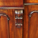 Victorian mahogany breakfront sideboard - Image 8