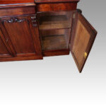 Victorian mahogany breakfront sideboard - Image 4