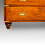 Victorian mahogany campaign chest Now Sold - Image 5