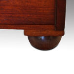 Victorian mahogany campaign chest - Image 6