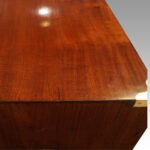 Victorian mahogany campaign chest - Image 8