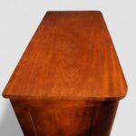 Victorian Mahogany Chest of Drawers | Antique Flame Veneer - Image 2
